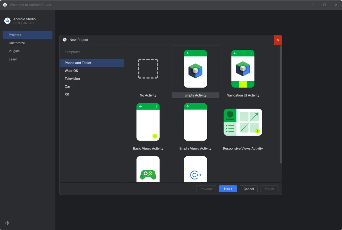 Android Studio interface capture on android-studio.net #6