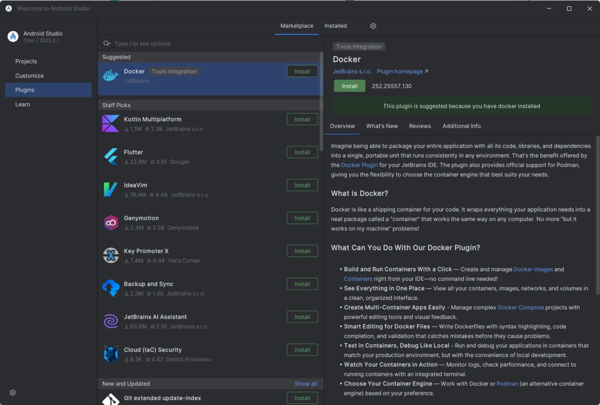 Android Studio interface capture on android-studio.net #7