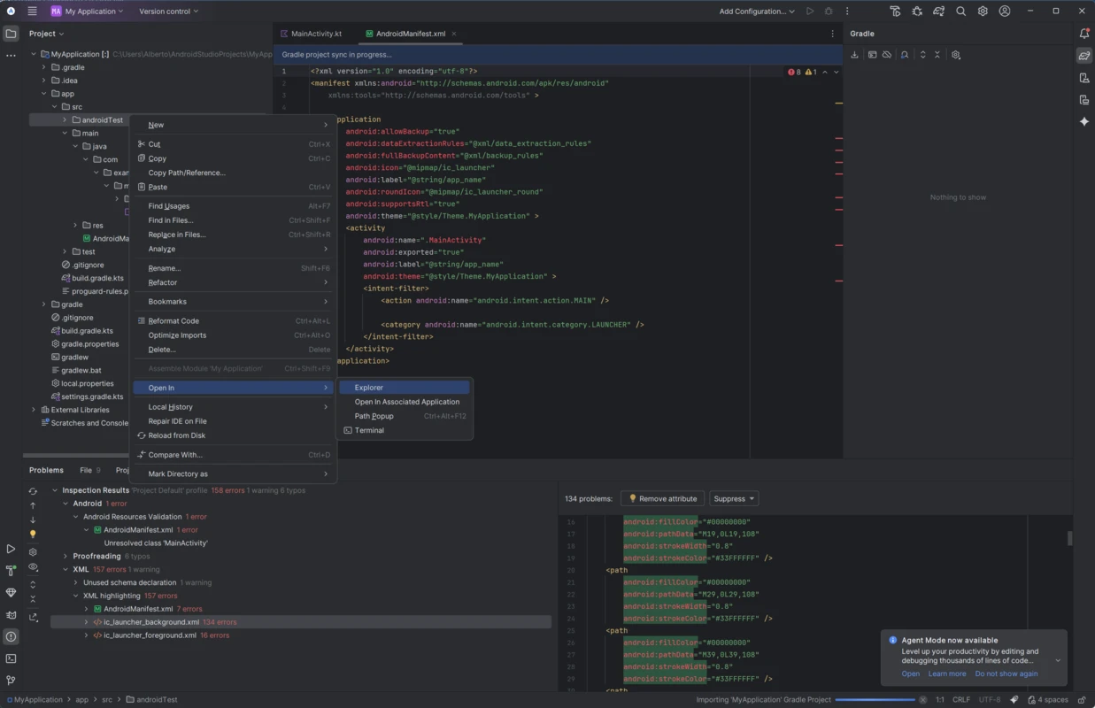 Android Studio interface capture on android-studio.net #8